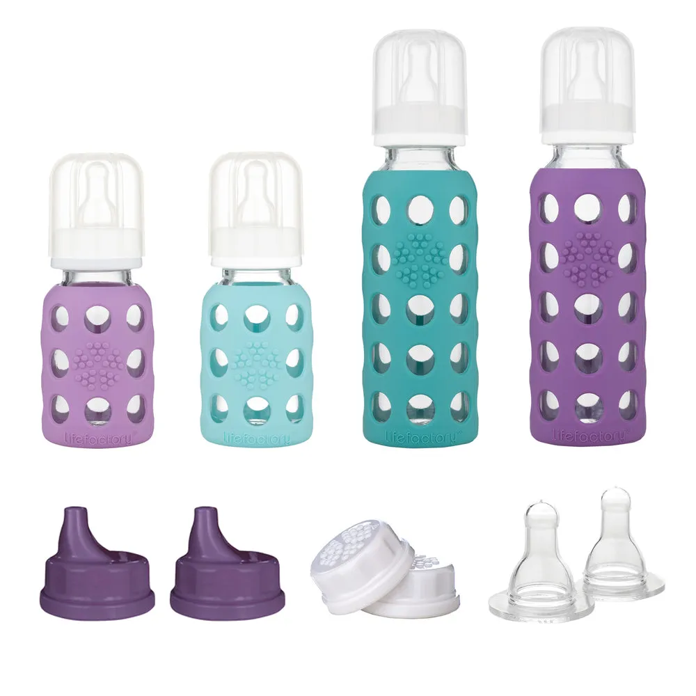 4-Glass Baby Bottle Starter Set