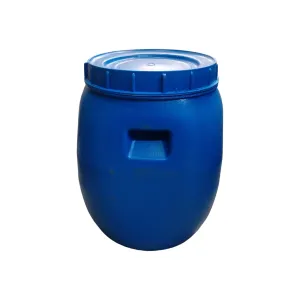 50L Drum Blue Open Head Screw Lid