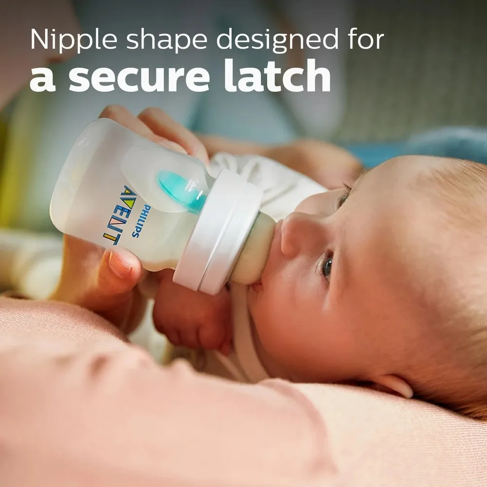 Avent Anti-Colic Baby Bottle Nipple - Flow 1 (0  Months)