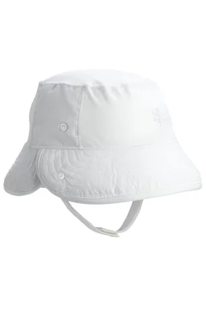 Baby Linden Sun Bucket Hat  |  White