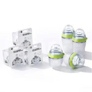 Como Tomo Baby Bottle Bundle Gift Set - Green