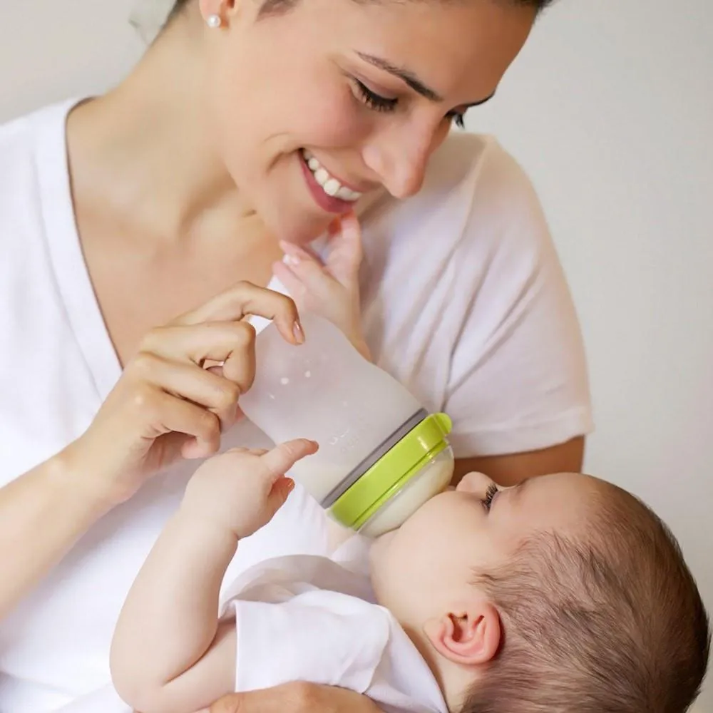Comotomo - Baby Bottle Bundle Green