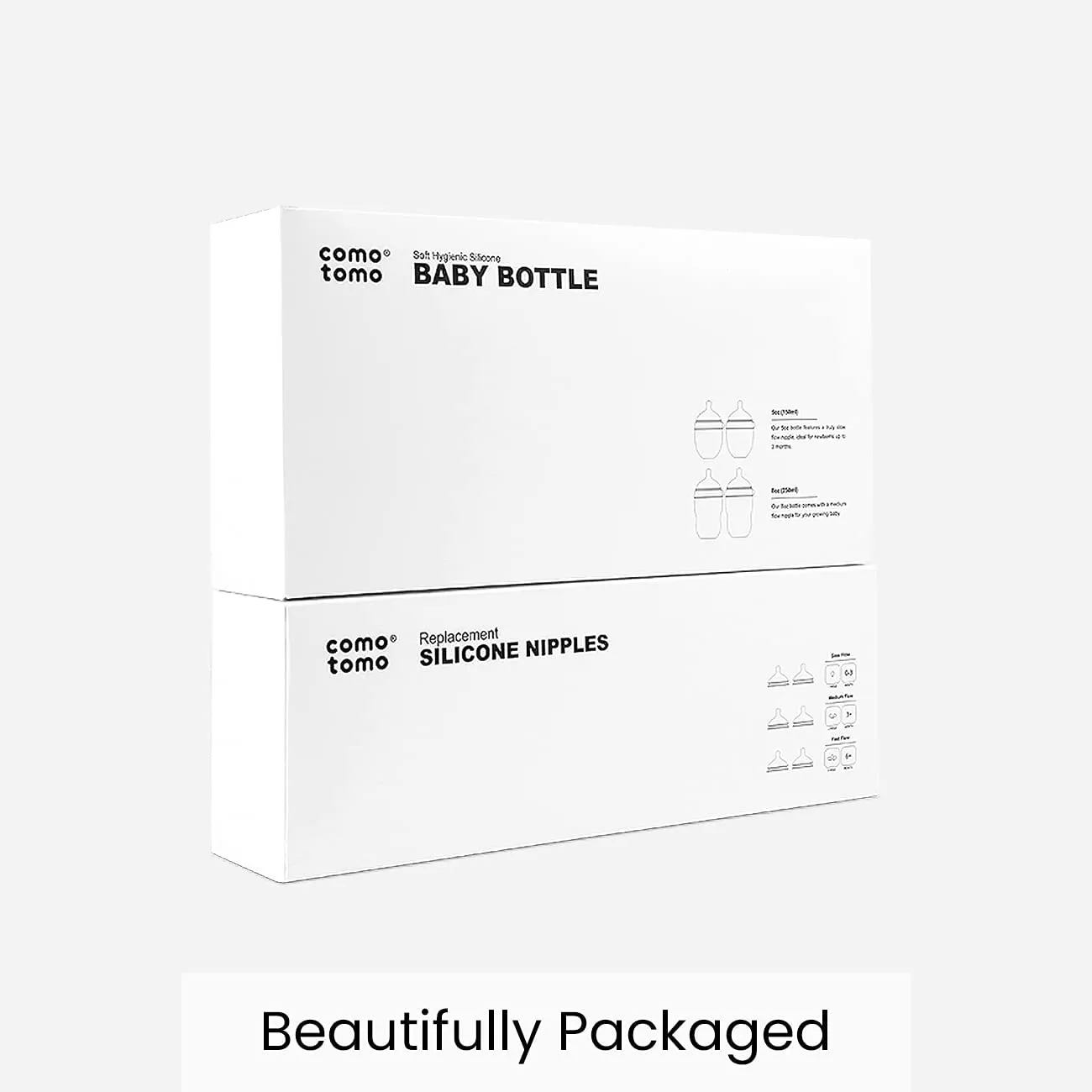 Comotomo - Baby Bottle Bundle Green