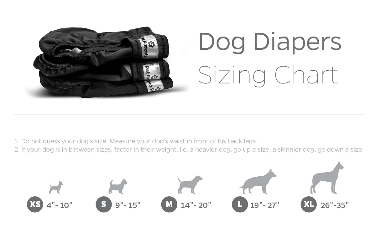 Dog Diapers (3-Pack)   Extendrs®