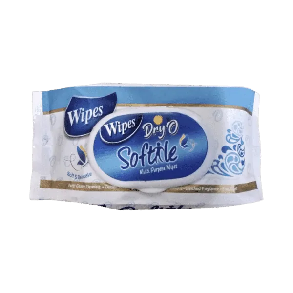 DRY O SOFTILE BABY WIPES 60PCS