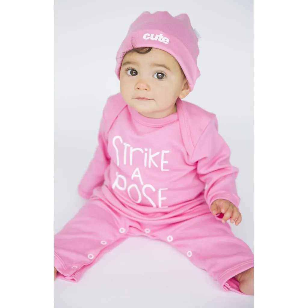 Hat 'Bad Hair Day' Pink