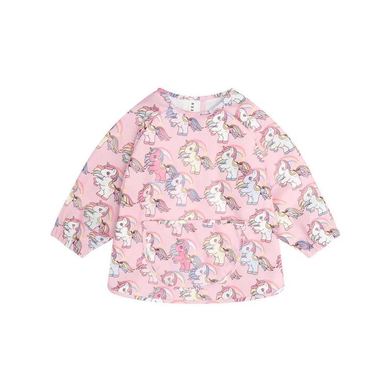 Huxbaby Rainbow Unicorn Smock