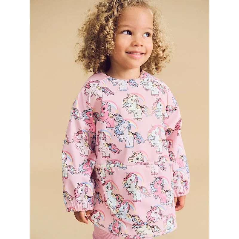 Huxbaby Rainbow Unicorn Smock