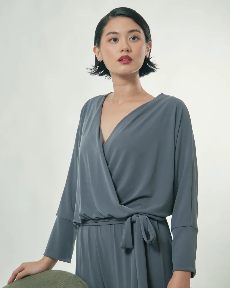 Jariet V-Neck Jersey Jumpsuit