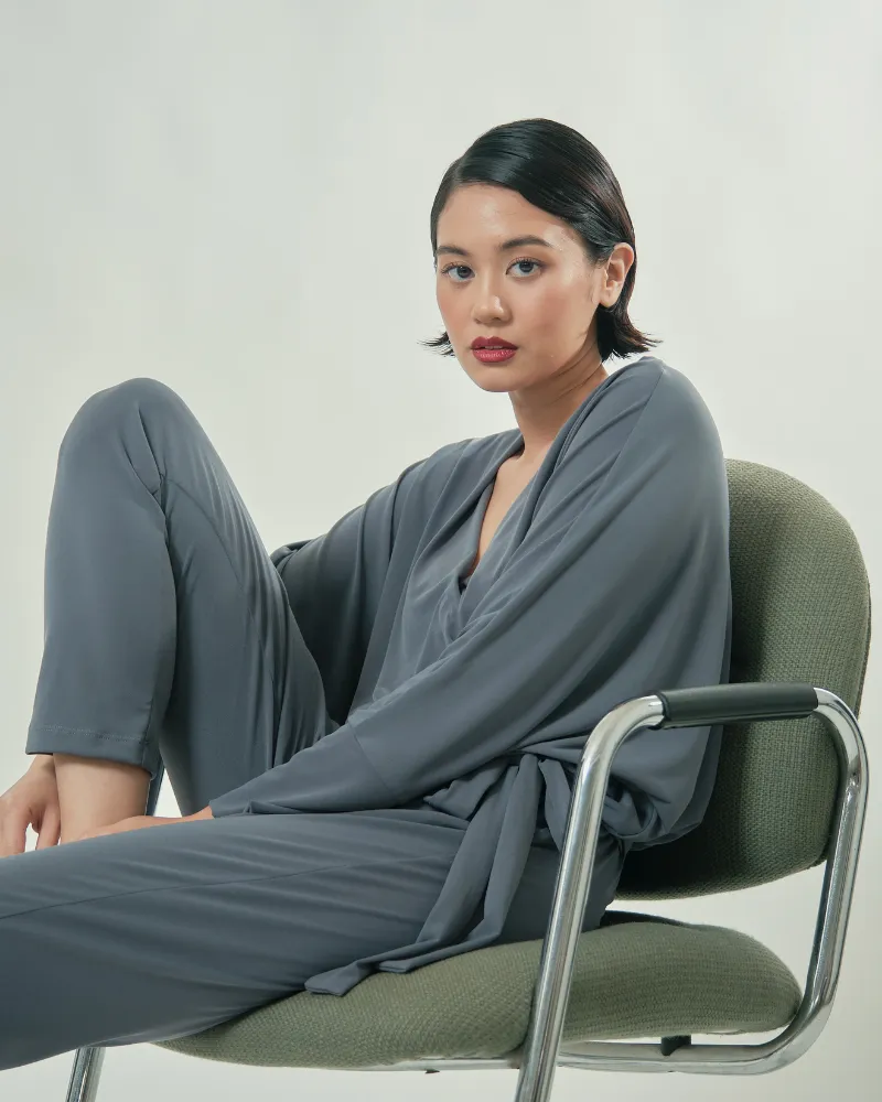 Jariet V-Neck Jersey Jumpsuit