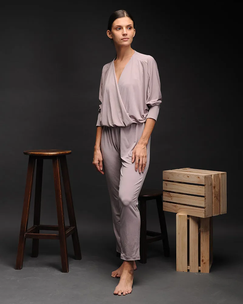 Jariet V-Neck Jersey Jumpsuit