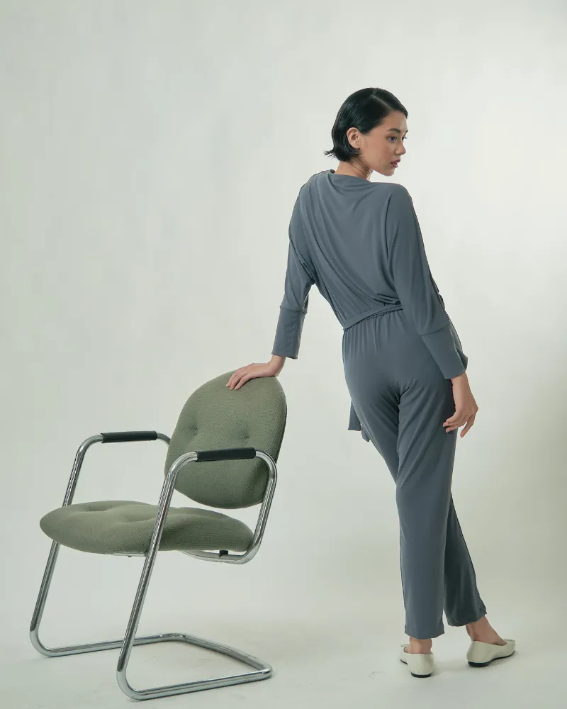 Jariet V-Neck Jersey Jumpsuit