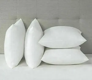 JY Microfiber Soft White Pillows16 x 24 Inches Or 40 x 60 cm Well-Filled Pillows for Sleeping(Set of 4)