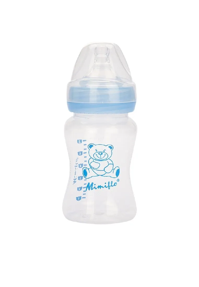 Mimiflo 3 piece Wide-neck PP Feeding Bottle 6oz