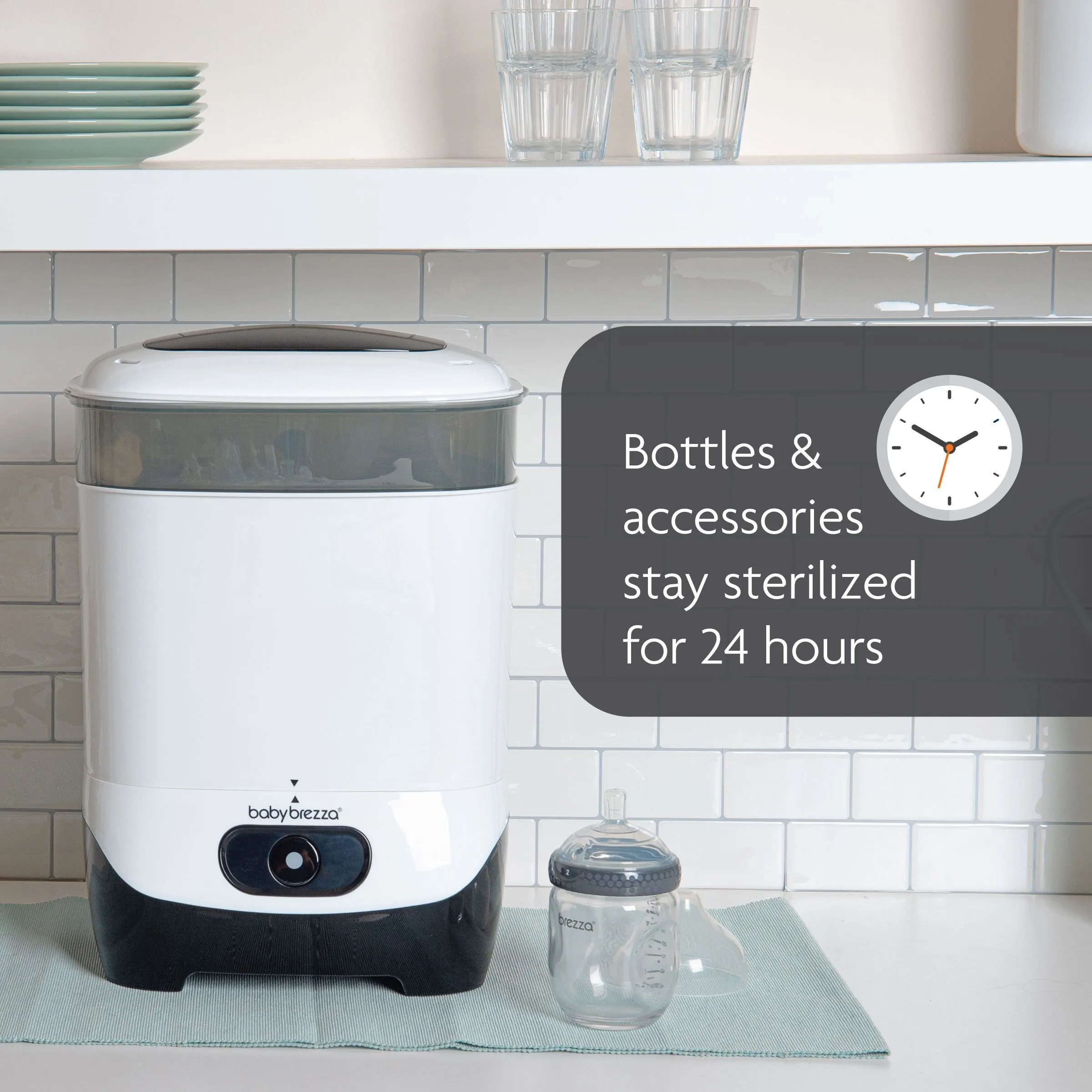 New! One Step™ Baby Bottle Sterilizer