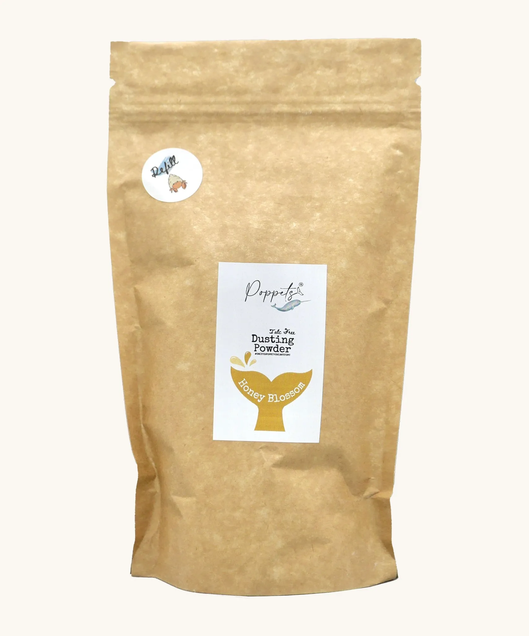 Poppets Talc Free Baby Powder Refill Pouch - 160g