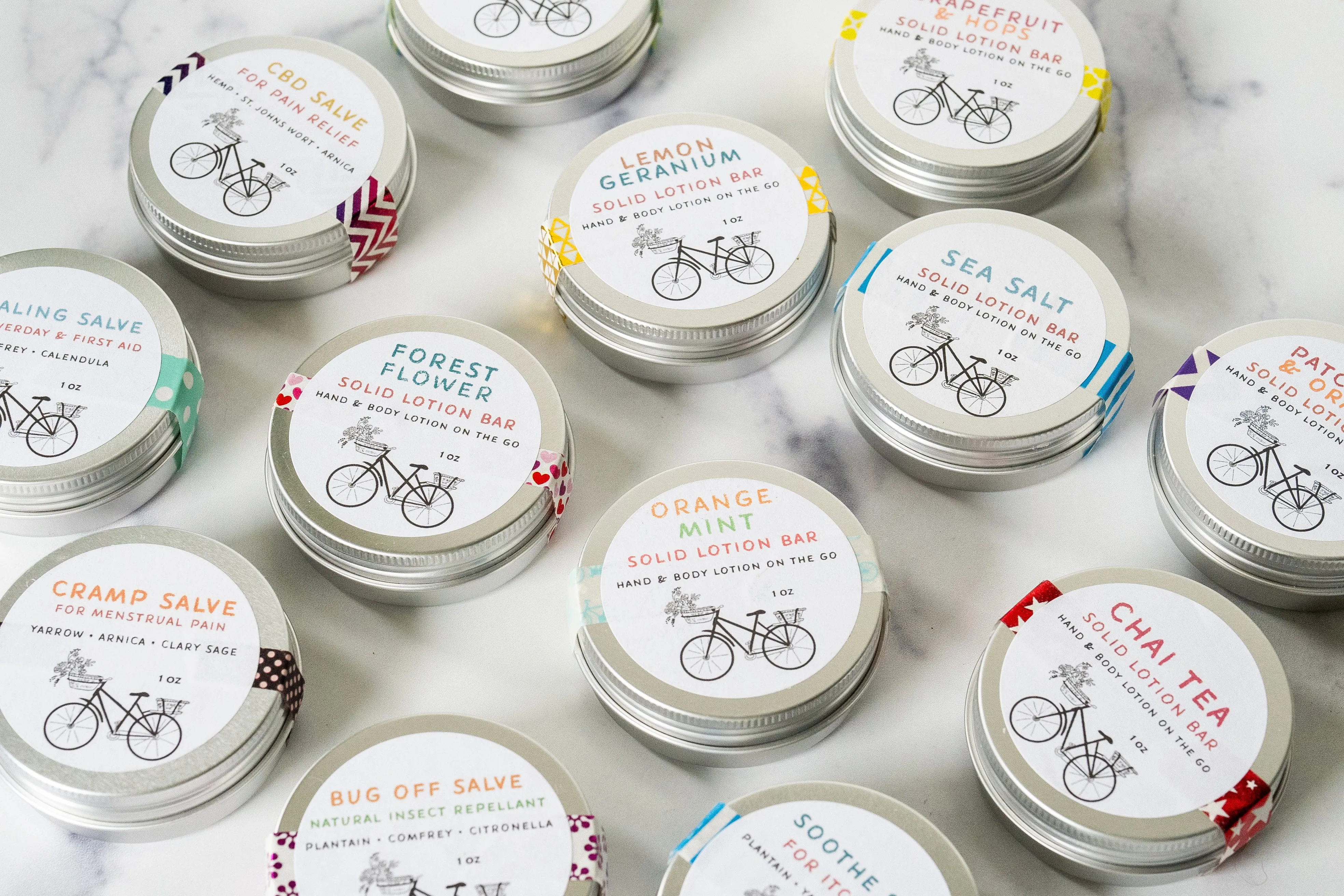Solid Lotions with Essential Oils