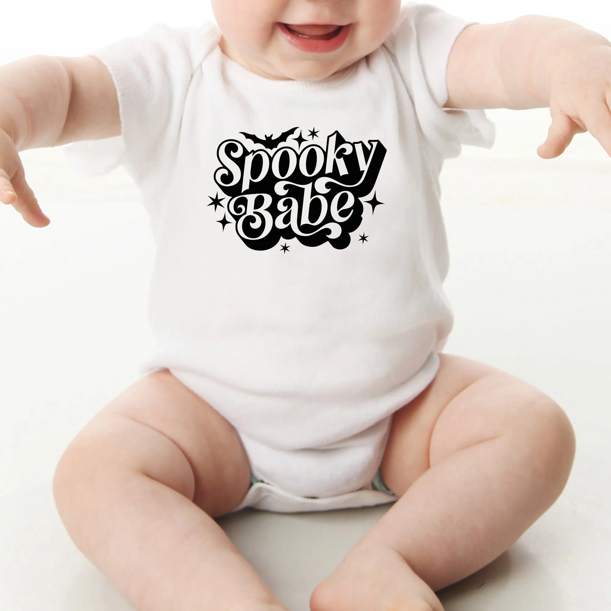 Spooky Babe Halloween Baby Bodysuit