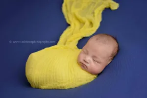 Yellow Cheesecloth Baby Wrap Cheese Cloth Fabric